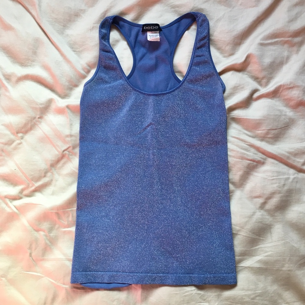π Metallic Bebe Top π - Picture 2 of 6